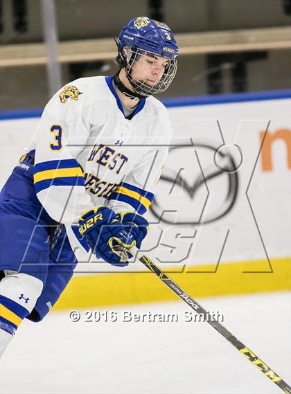 Thumbnail 1 in Mamaroneck vs. West Genesee (NYSPHSAA Division 1 Final) photogallery.
