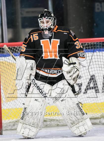 Thumbnail 3 in Mamaroneck vs. West Genesee (NYSPHSAA Division 1 Final) photogallery.