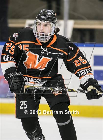 Thumbnail 1 in Mamaroneck vs. West Genesee (NYSPHSAA Division 1 Final) photogallery.
