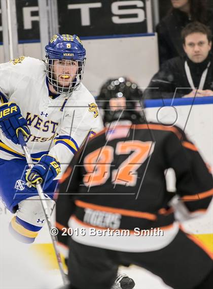 Thumbnail 1 in Mamaroneck vs. West Genesee (NYSPHSAA Division 1 Final) photogallery.