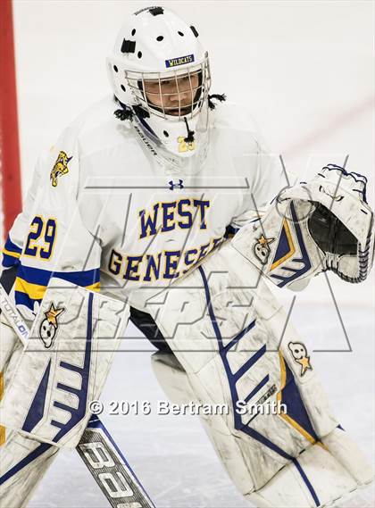 Thumbnail 1 in Mamaroneck vs. West Genesee (NYSPHSAA Division 1 Final) photogallery.
