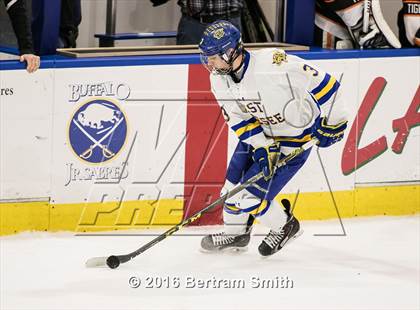 Thumbnail 1 in Mamaroneck vs. West Genesee (NYSPHSAA Division 1 Final) photogallery.