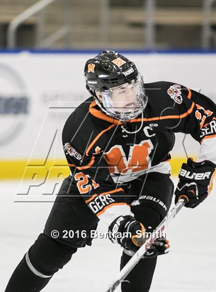 Thumbnail 2 in Mamaroneck vs. West Genesee (NYSPHSAA Division 1 Final) photogallery.