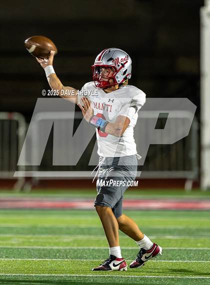 Thumbnail 1 in Manti vs. Morgan (UHSAA 3A Semifinal) photogallery.