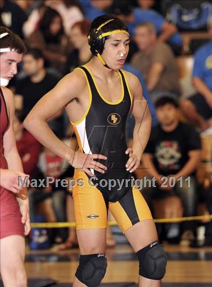 Thumbnail 2 in Del Rio League Varsity Wrestling Championships photogallery.