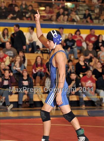 Thumbnail 1 in Del Rio League Varsity Wrestling Championships photogallery.