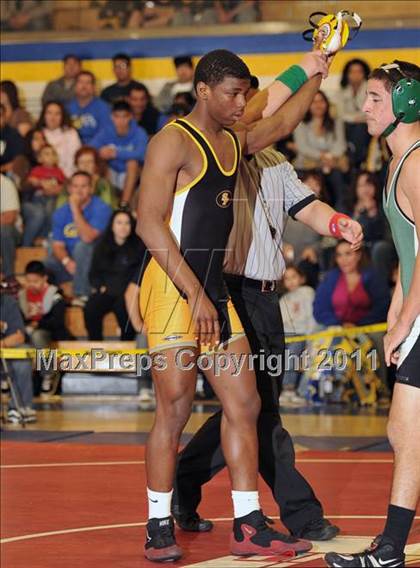 Thumbnail 3 in Del Rio League Varsity Wrestling Championships photogallery.