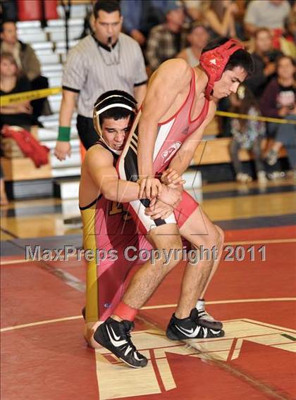 Thumbnail 1 in Del Rio League Varsity Wrestling Championships photogallery.