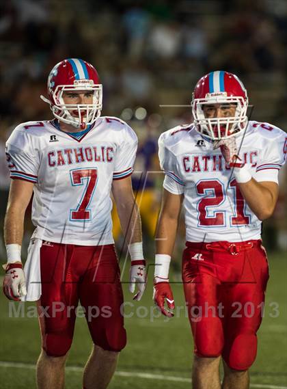 Thumbnail 3 in Charlotte Catholic @ Northwestern photogallery.