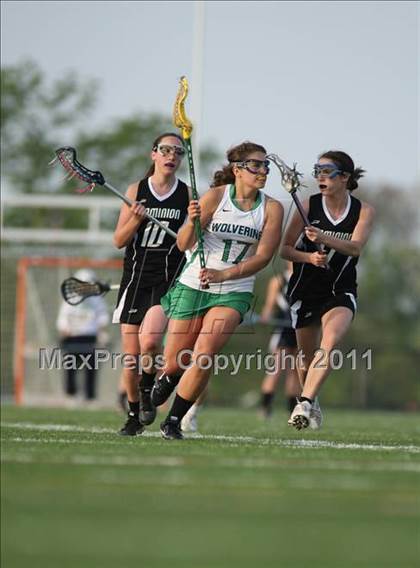 Thumbnail 3 in Dominion @ Woodgrove (District Quarterfinal) photogallery.