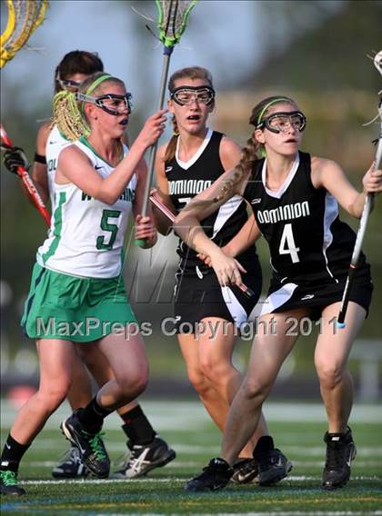 Thumbnail 2 in Dominion @ Woodgrove (District Quarterfinal) photogallery.