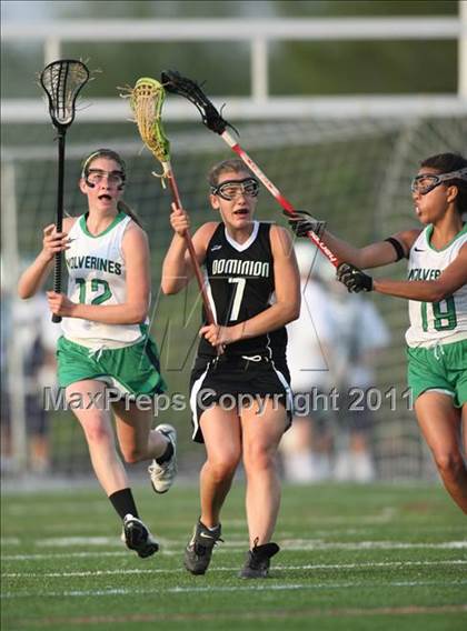 Thumbnail 1 in Dominion @ Woodgrove (District Quarterfinal) photogallery.