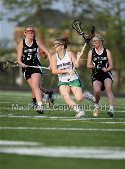 Thumbnail 2 in Dominion @ Woodgrove (District Quarterfinal) photogallery.