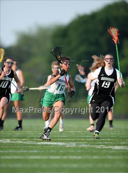 Thumbnail 2 in Dominion @ Woodgrove (District Quarterfinal) photogallery.