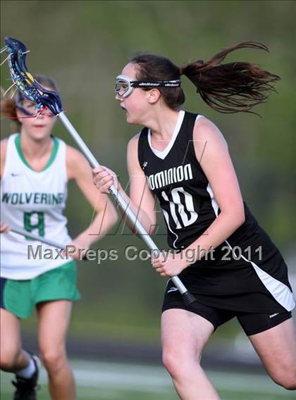 Thumbnail 2 in Dominion @ Woodgrove (District Quarterfinal) photogallery.