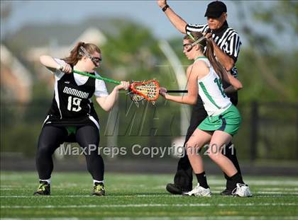 Thumbnail 1 in Dominion @ Woodgrove (District Quarterfinal) photogallery.