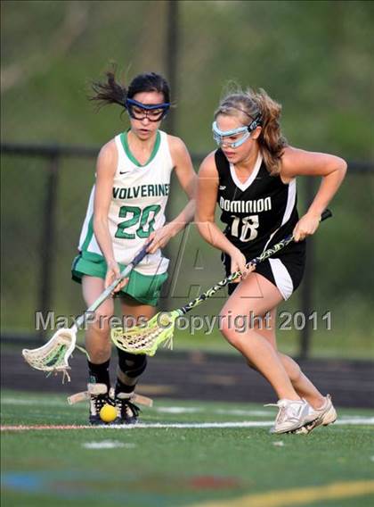 Thumbnail 2 in Dominion @ Woodgrove (District Quarterfinal) photogallery.