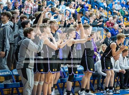 Thumbnail 3 in Guerin Catholic vs. Indianapolis Bishop Chatard (IHSAA 3A Sectional 27 final) photogallery.