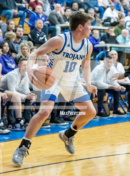 Thumbnail 3 in Guerin Catholic vs. Indianapolis Bishop Chatard (IHSAA 3A Sectional 27 final) photogallery.