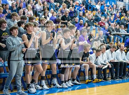 Thumbnail 1 in Guerin Catholic vs. Indianapolis Bishop Chatard (IHSAA 3A Sectional 27 final) photogallery.