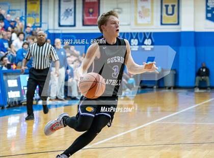 Thumbnail 2 in Guerin Catholic vs. Indianapolis Bishop Chatard (IHSAA 3A Sectional 27 final) photogallery.