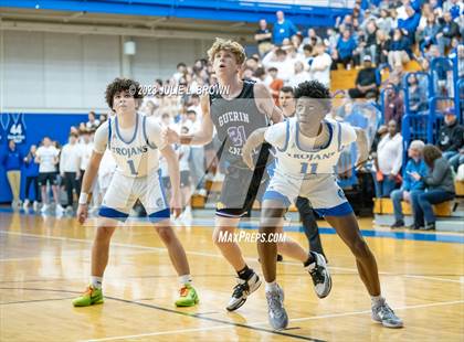 Thumbnail 3 in Guerin Catholic vs. Indianapolis Bishop Chatard (IHSAA 3A Sectional 27 final) photogallery.