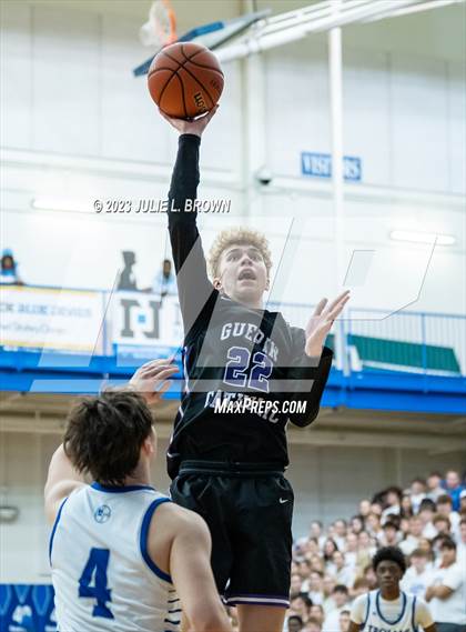 Thumbnail 2 in Guerin Catholic vs. Indianapolis Bishop Chatard (IHSAA 3A Sectional 27 final) photogallery.
