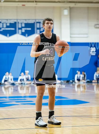 Thumbnail 2 in Guerin Catholic vs. Indianapolis Bishop Chatard (IHSAA 3A Sectional 27 final) photogallery.