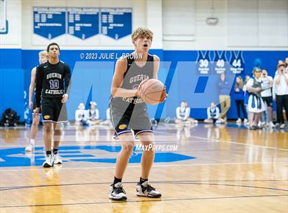 Thumbnail 1 in Guerin Catholic vs. Indianapolis Bishop Chatard (IHSAA 3A Sectional 27 final) photogallery.
