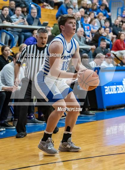 Thumbnail 3 in Guerin Catholic vs. Indianapolis Bishop Chatard (IHSAA 3A Sectional 27 final) photogallery.