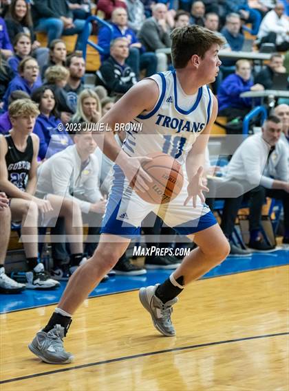 Thumbnail 1 in Guerin Catholic vs. Indianapolis Bishop Chatard (IHSAA 3A Sectional 27 final) photogallery.