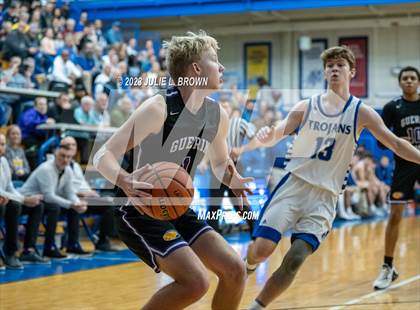 Thumbnail 1 in Guerin Catholic vs. Indianapolis Bishop Chatard (IHSAA 3A Sectional 27 final) photogallery.