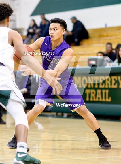 Thumbnail 1 in Tokay vs Monterey Trail (NIKE Elk Grove vs. Stockton Challenge) photogallery.