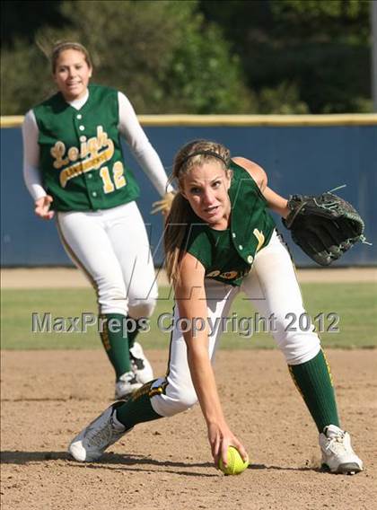 Thumbnail 3 in Leigh vs. Archbishop Mitty (CIF CCS D2 Final) photogallery.