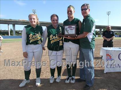 Thumbnail 2 in Leigh vs. Archbishop Mitty (CIF CCS D2 Final) photogallery.