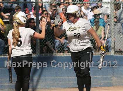 Thumbnail 2 in Leigh vs. Archbishop Mitty (CIF CCS D2 Final) photogallery.