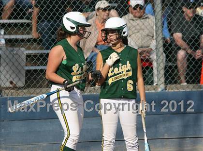 Thumbnail 2 in Leigh vs. Archbishop Mitty (CIF CCS D2 Final) photogallery.