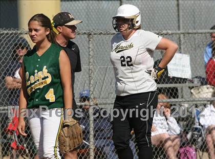 Thumbnail 3 in Leigh vs. Archbishop Mitty (CIF CCS D2 Final) photogallery.