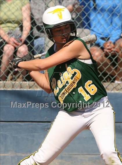 Thumbnail 2 in Leigh vs. Archbishop Mitty (CIF CCS D2 Final) photogallery.