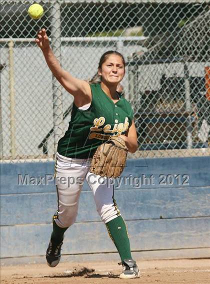 Thumbnail 3 in Leigh vs. Archbishop Mitty (CIF CCS D2 Final) photogallery.