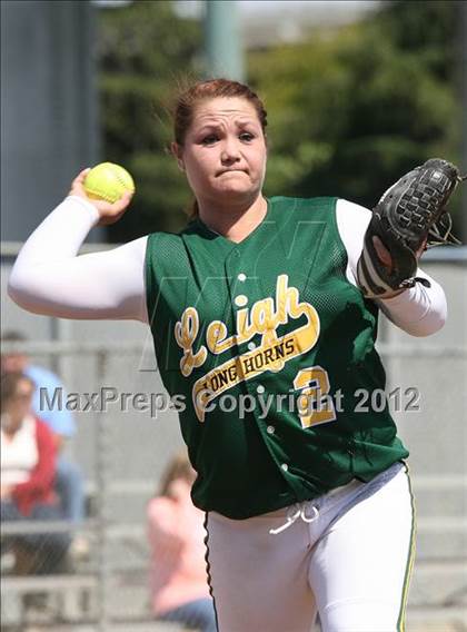 Thumbnail 2 in Leigh vs. Archbishop Mitty (CIF CCS D2 Final) photogallery.