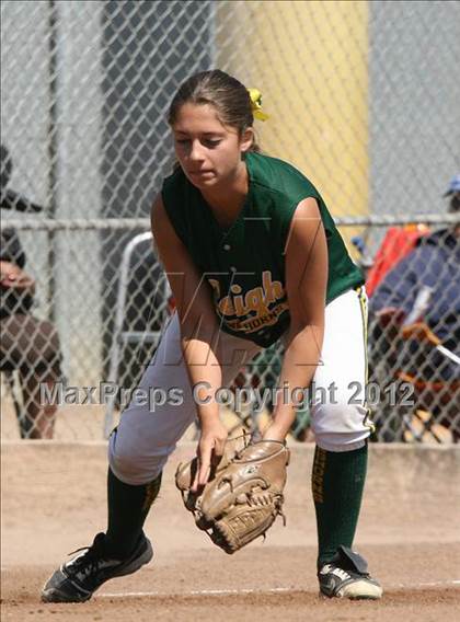 Thumbnail 2 in Leigh vs. Archbishop Mitty (CIF CCS D2 Final) photogallery.