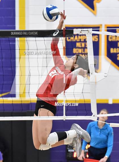 Thumbnail 2 in Mater Dei @ Xavier College Prep (Durango Fall Classic) photogallery.