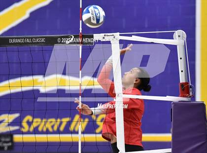 Thumbnail 2 in Mater Dei @ Xavier College Prep (Durango Fall Classic) photogallery.