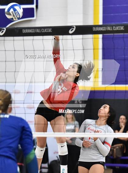 Thumbnail 2 in Mater Dei @ Xavier College Prep (Durango Fall Classic) photogallery.
