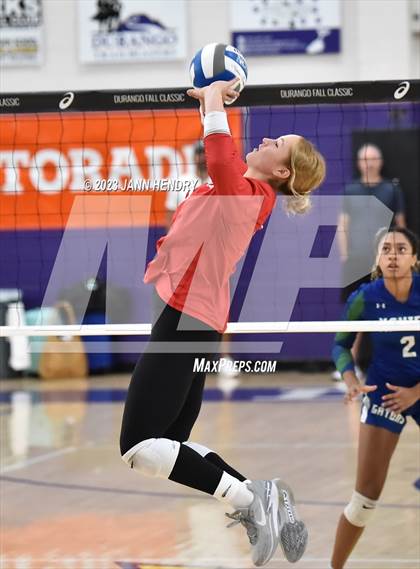 Thumbnail 2 in Mater Dei @ Xavier College Prep (Durango Fall Classic) photogallery.
