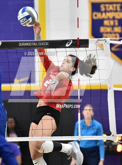 Thumbnail 2 in Mater Dei @ Xavier College Prep (Durango Fall Classic) photogallery.