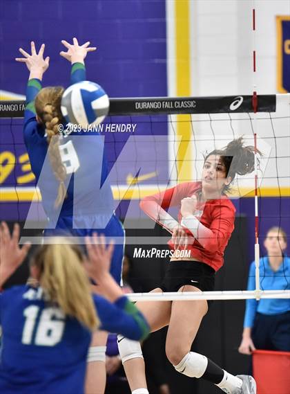 Thumbnail 3 in Mater Dei @ Xavier College Prep (Durango Fall Classic) photogallery.