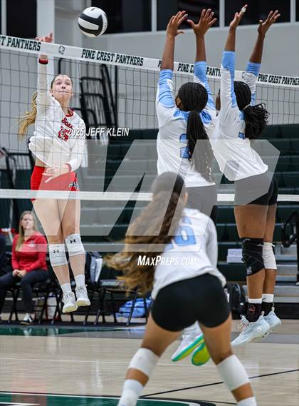 Thumbnail 2 in Coral Springs Charter vs St Andrew's (FHSAA 3A-13 Semifinal) photogallery.