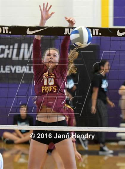 Thumbnail 3 in Xavier College Prep vs. Torrey Pines (Durango Fall Classic) photogallery.